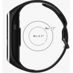 Tech Protect SMOOTHBAND λουράκι για Samsung Galaxy Fit 2 SM-R220 smartwatch - ΠΡΑΣΙΝΟ ΛΕΥΚΟ